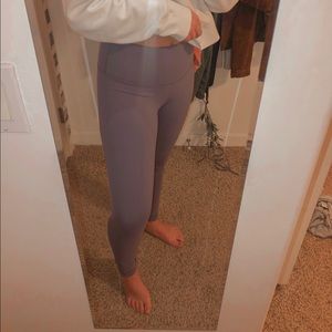 purple leggings